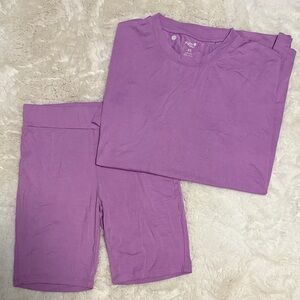 Kyte Baby Women’s Biker Short Set in Poi